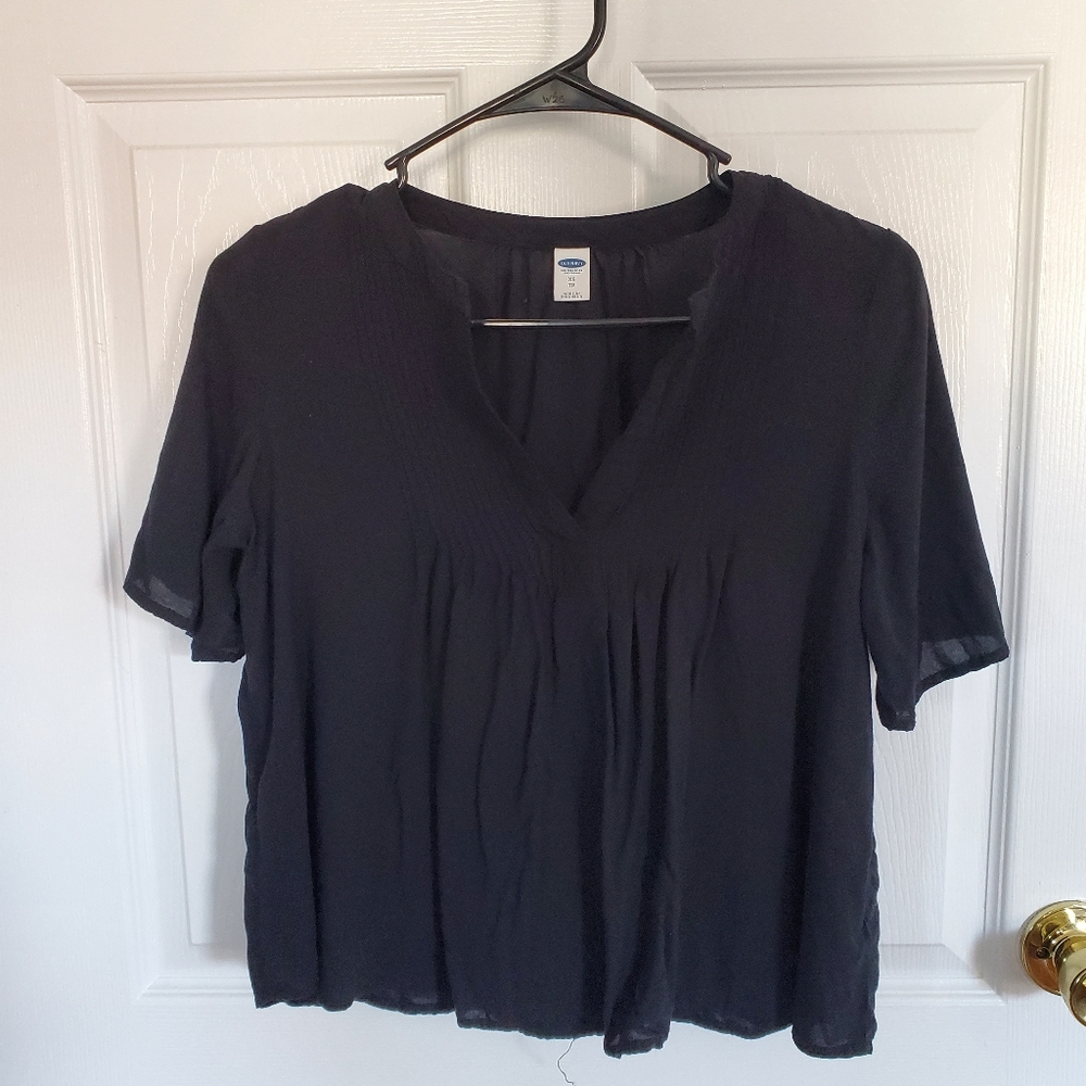 Old Navy Black short sleeve top